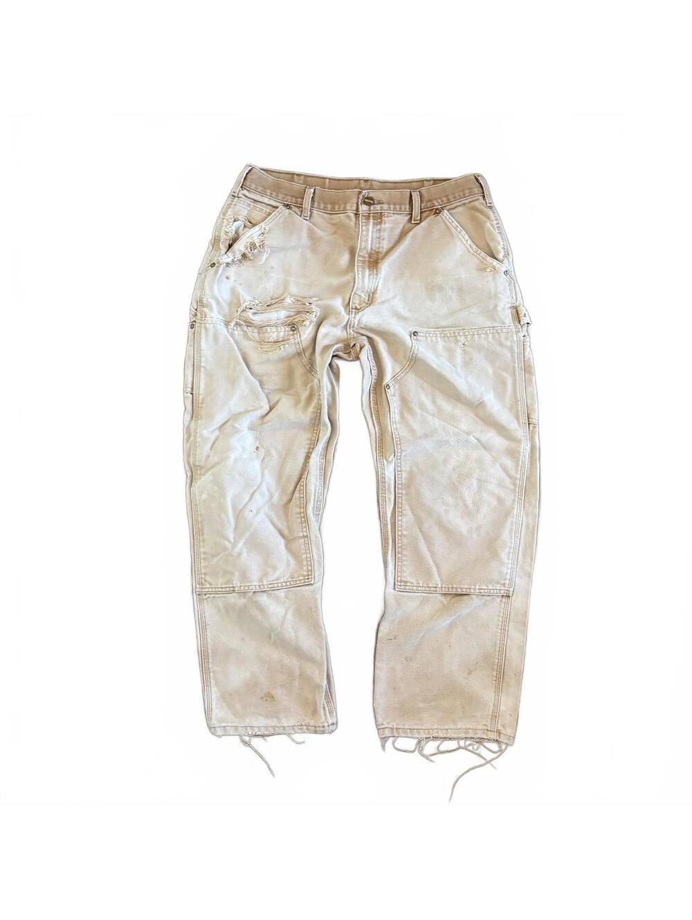 Vintage Faded Double Knee Carhartt Pants
